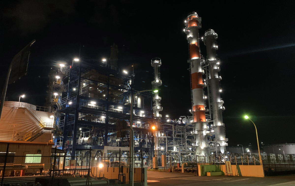 ダイハツ千葉 市原市 工場夜景